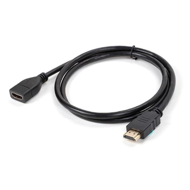 HDMI பொது முதல் பெண் வரை நீட்டிக்கப்பட்ட உயர் வரையறை கேபிள்