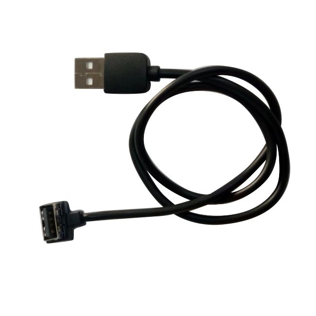 USB 2.0 AM முதல் AF அல்ட்ரா-தின் டேட்டா கேபிள்